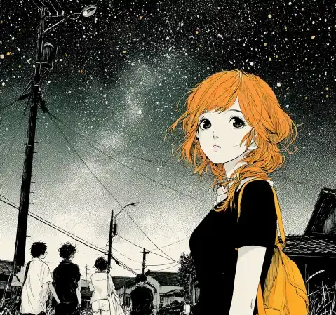 星际冒险题材漫画封面
